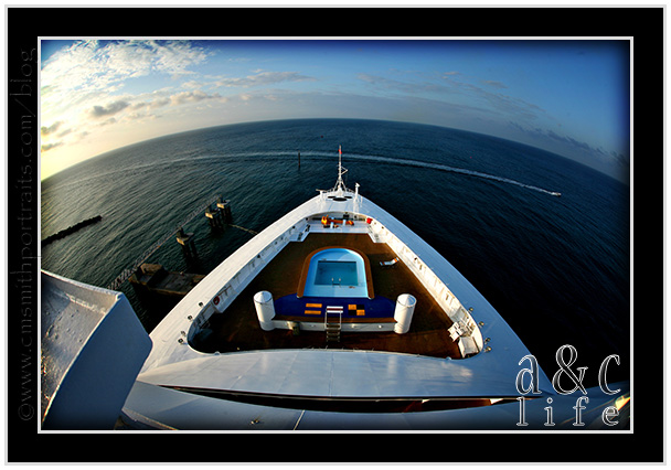 Fish eye front of shipfb